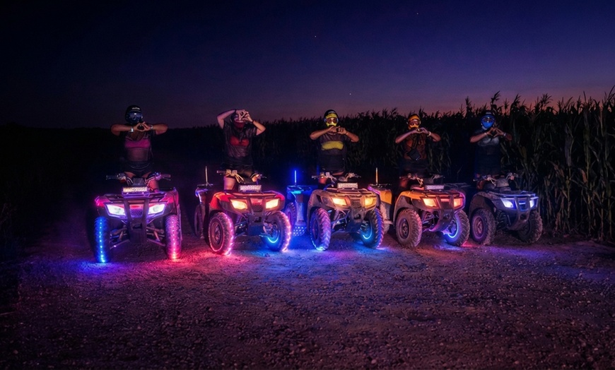 Image 3: Glow-in-the-Dark ATV Night Ride – Miami Thrills