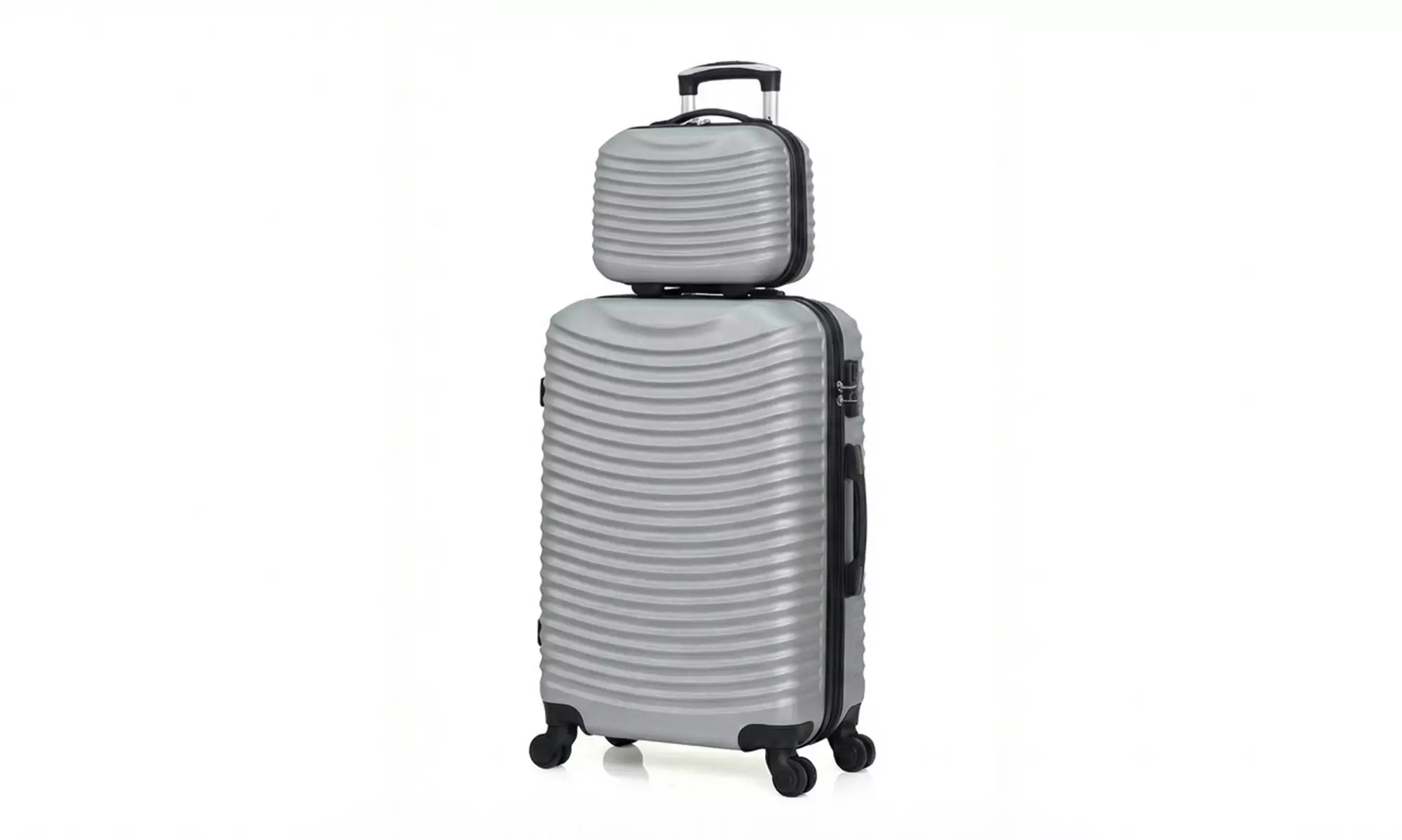 Lot de deux valises "Etna" avec valise week-end et vanity-case
