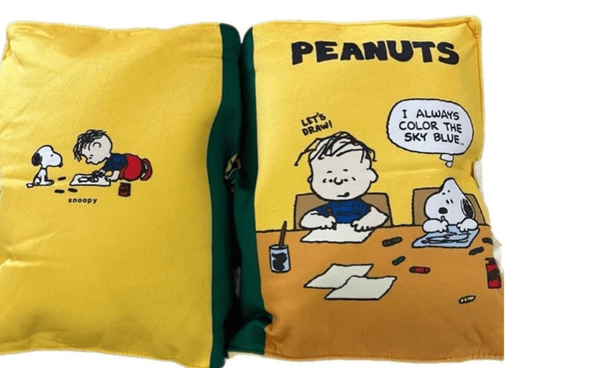 Image 18: Cartoon Inspired Book Shaped Pillow Cushion