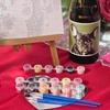 Image 2: VineOh! Girls Night Creative Gift Box with 2 Bottles of Wine & Paint by Numbers Kit for Adults