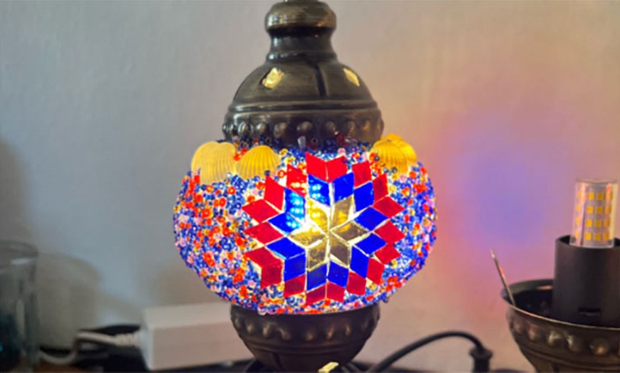 Image 4: Gestalte deine eigene Mosaiklampe, opt. mit türkischer Kaffee-Kurs 