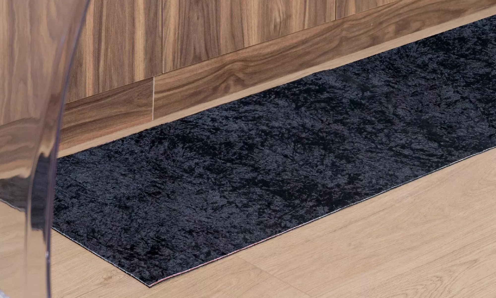 Alfombra de terciopelo elegante