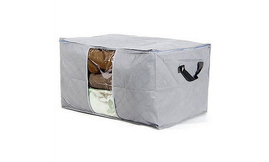 Image 10: Anti Dust Large Storage Bag Clothes Quilt Blanket Storage Sort Home Organizer
