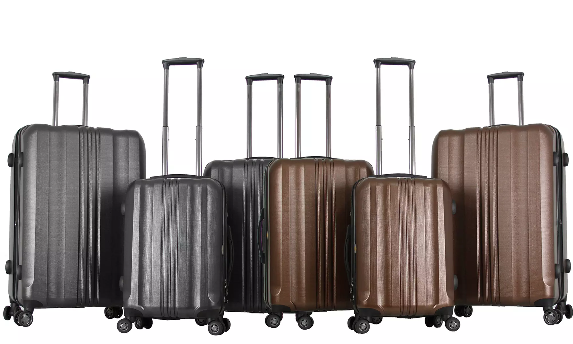 Gabbiano Metallic Collection Hardside Luggage Set (3-Piece) - Primary Image