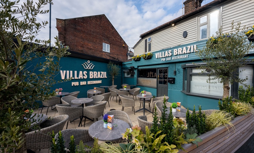 Image 6: One or Two Brazilian Meat Platter with Chips and Cocktail for 2 People