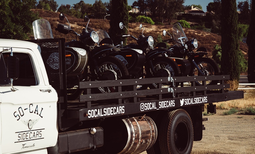 Image 3: 60-Minute "Scenic Motorcycle Sidecar Tour" for Two, Four, or Six