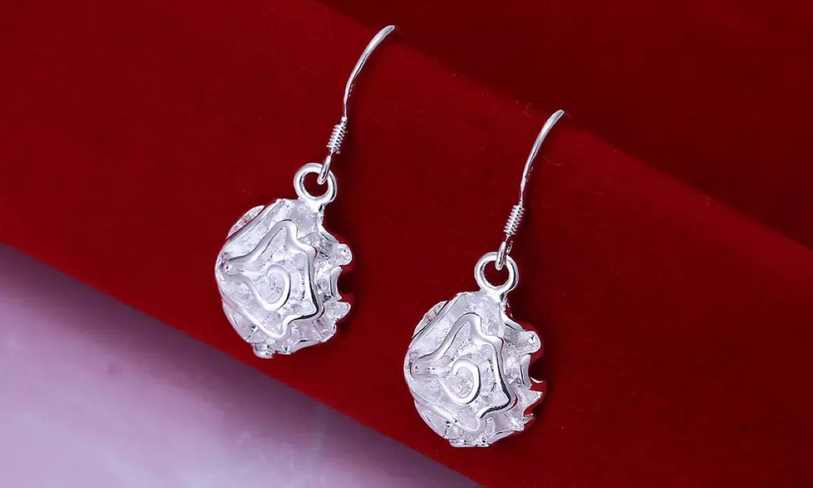 Sterling Silver Drop Dangle Earrings - Multiple Styles