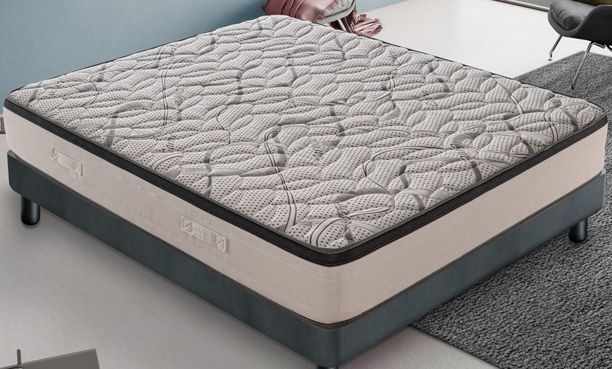 Image 1: Memory-Gel und Carbon-Matratze mit 7 Zonen