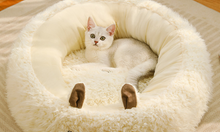 Pet Nesting Bed 50cm Diameter Sleeping Bed - PETBED-WHT - Panatech