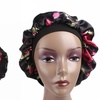 Image 15: Women Satin Night Sleep Cap Hair Bonnet Hat Silk Head Cover Wide Elastic Band