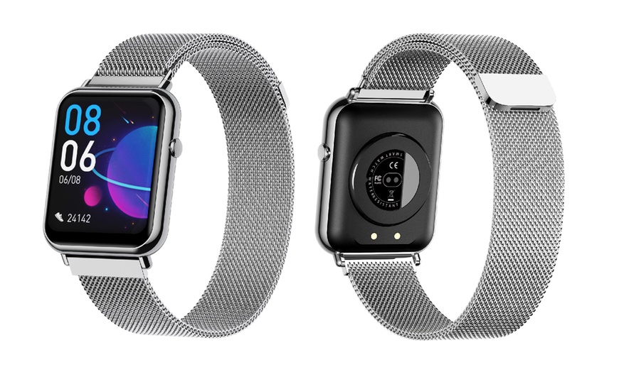 Image 9: Bluetooth Smart Watch 2.1" Touch Screen Heartrate Blood Pressure