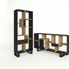 Image 21: Multi-Position Designer Bookcase