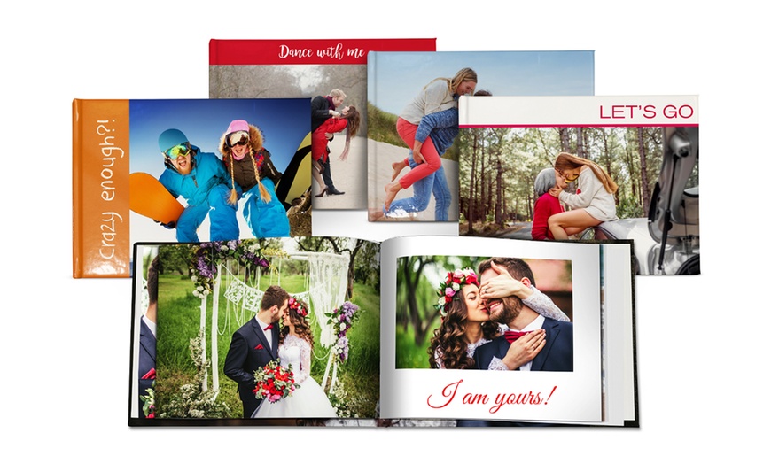 Image 4: 1, 2 of 3 fotoboeken met hardcover fotokaft