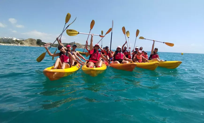 Image 9: Ruta en kayak y snorquel en las calas de Villajoyosa para 1, 2, 4 u 8