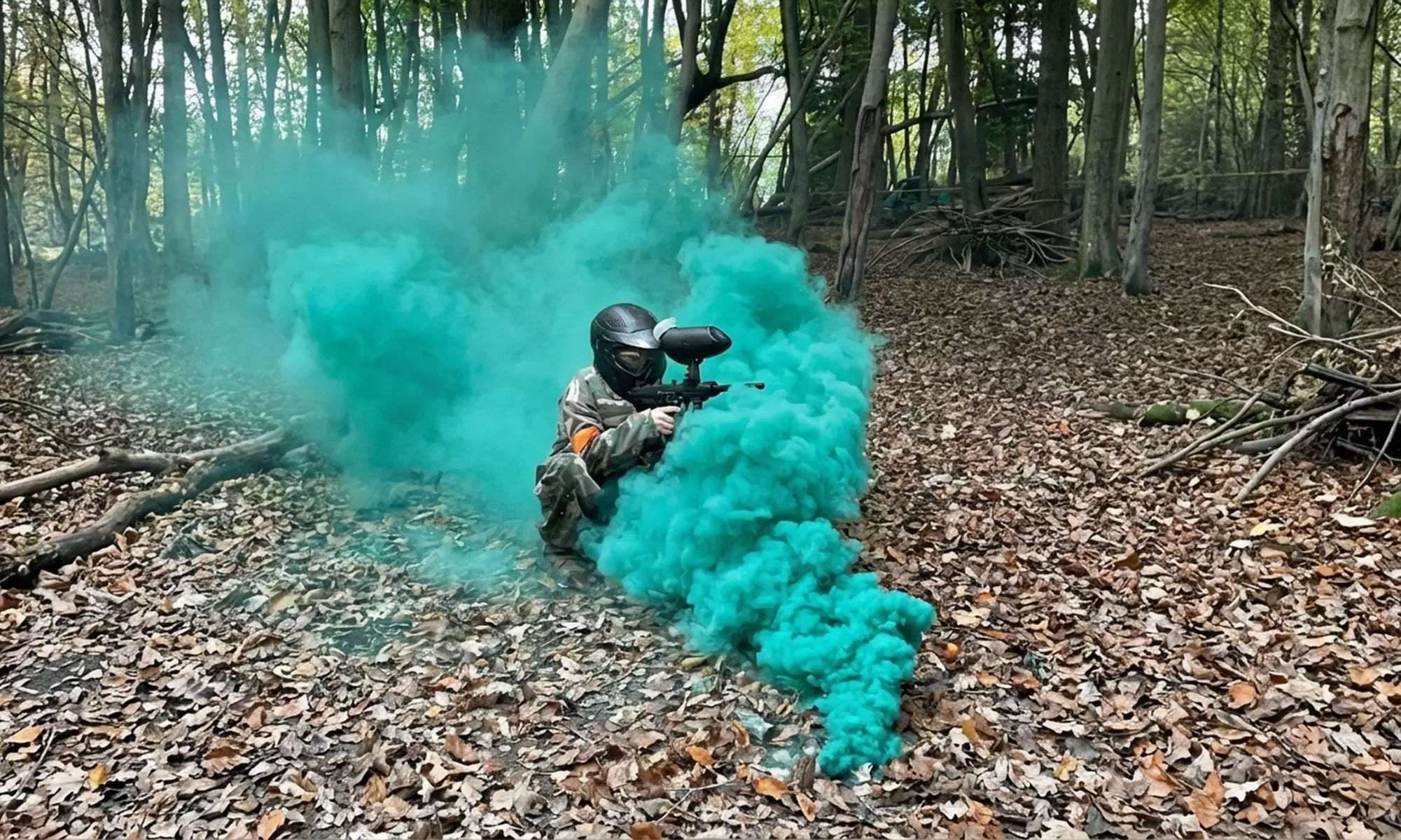 Paintballing Fun for Five, Ten, or Twenty Players