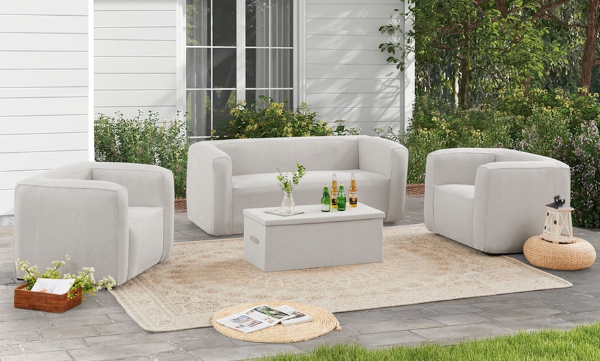 Image 13: Salontafel met opbergruimte