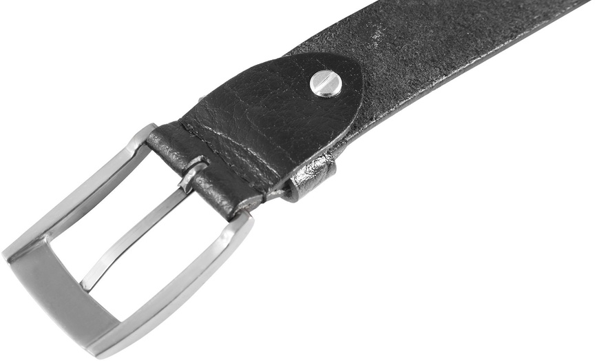 Image 19: Leonardo Verrelli Leder-Gürtel