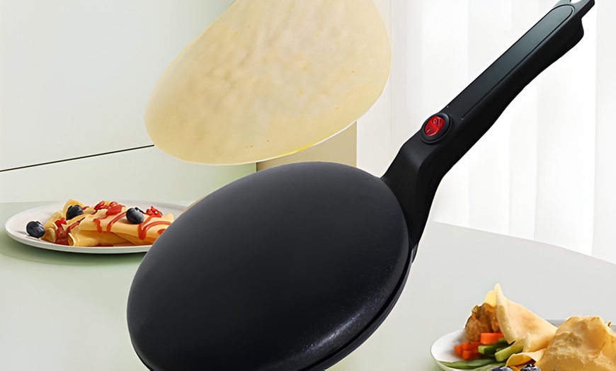 Image 4: Crêpière plongeante électrique antiadhésive 800 W