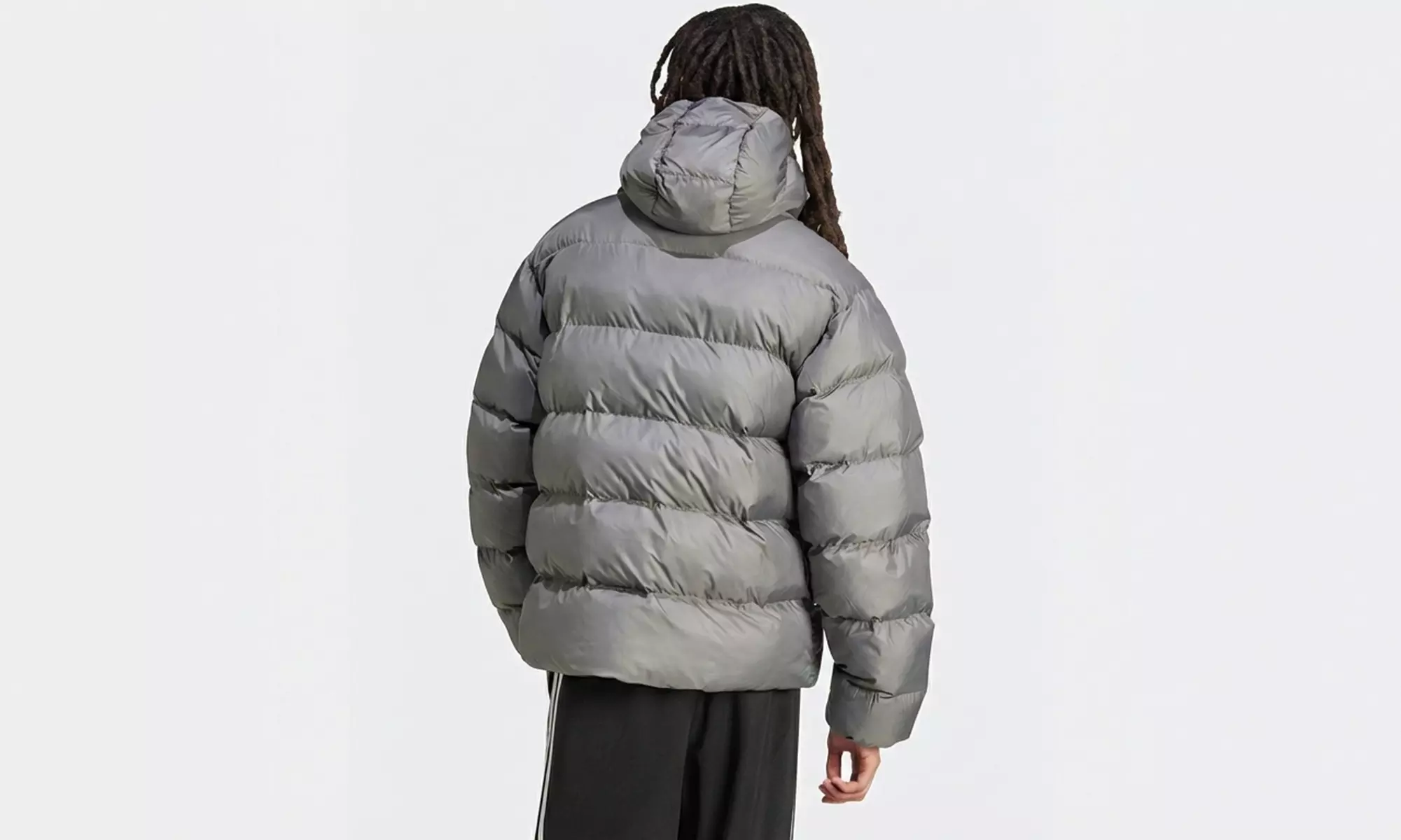 Adidas Men's Hooded Puffer Jacket