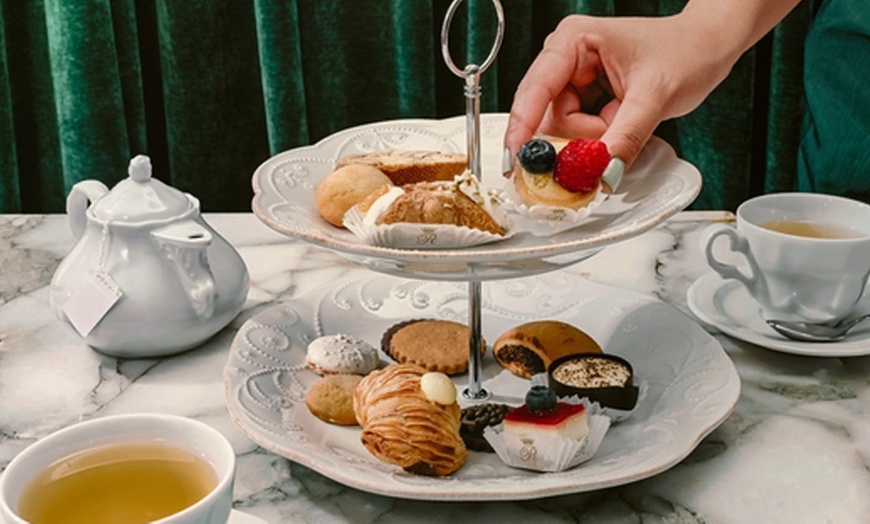 Image 1: Enjoy Afternoon Tea for 2 w/ Bubbly