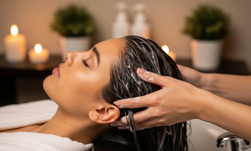 Image 1: Up to 56% Off on Salon - Scalp Care at New Life Beauty Spa