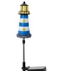 Image 6: One, Two or Four Solar Powered Lighthouse Shaped Garden Lights