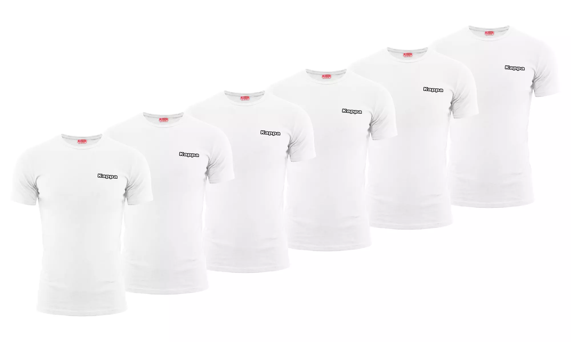 Pack de 6 t-shirts Kappa