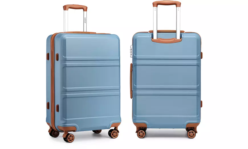 Image 6: 20/24/28 inch ABS Hard Shell Suitcase with TSA Lock