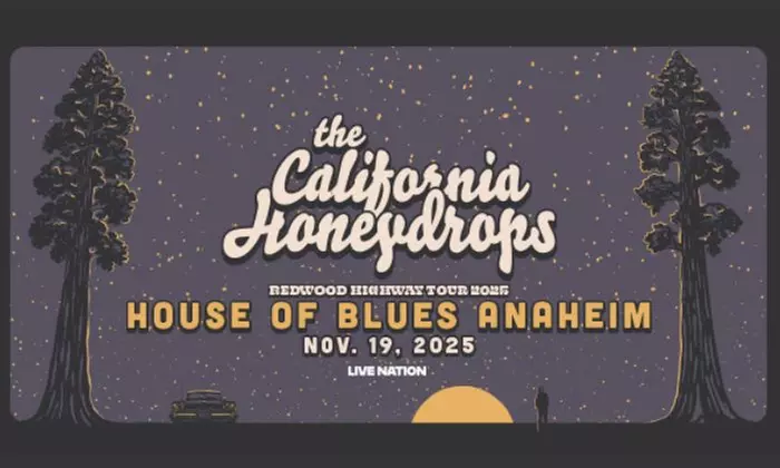 THE CALIFORNIA HONEYDROPS - REDWOOD HIGHWAY TOUR on November 19 at 7 p.m. - Primary Image
