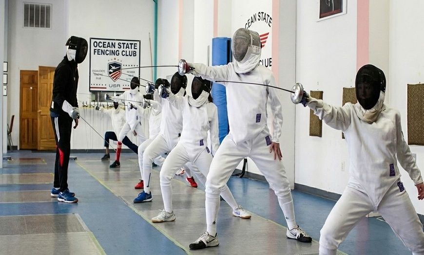 Image 6: Introductory Fencing Classes – Learn an Olympic Sport; Rhode Island