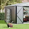 Image 11: Galvanised Metal Storage Shed
