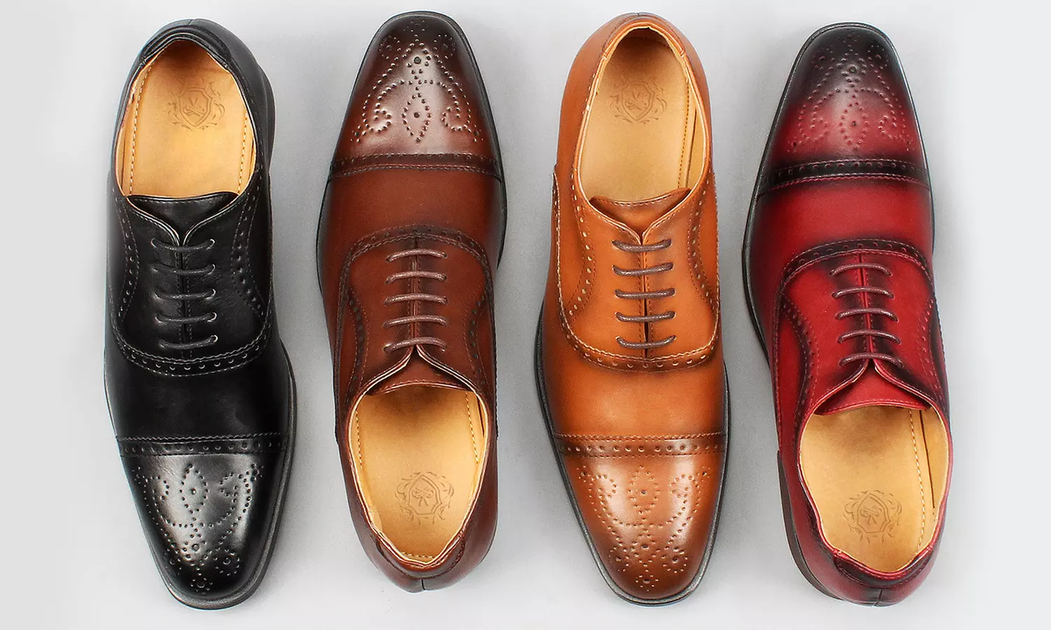 Vincent Cavallo Men's Oxford Dress Shoes - Primary Image