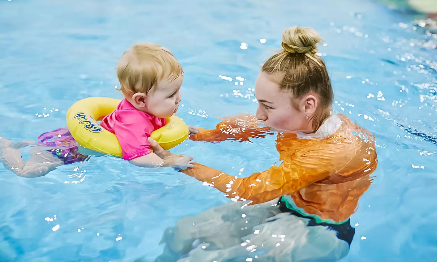5 or 10 Swimming Lessons with Membership Fee for an Infant/Child/Adult - Up to 28% Off - Primary Image