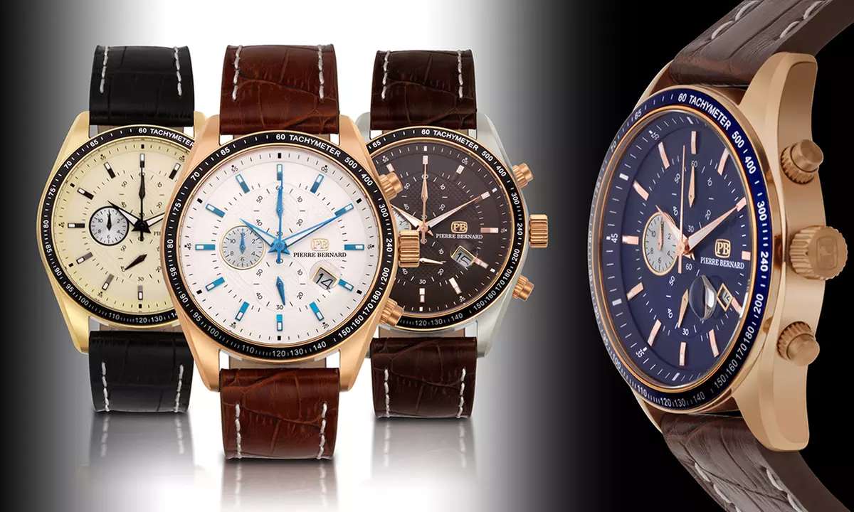 Pierre Bernard & Studer Schild Men's Chronograph Watches - Primary Image
