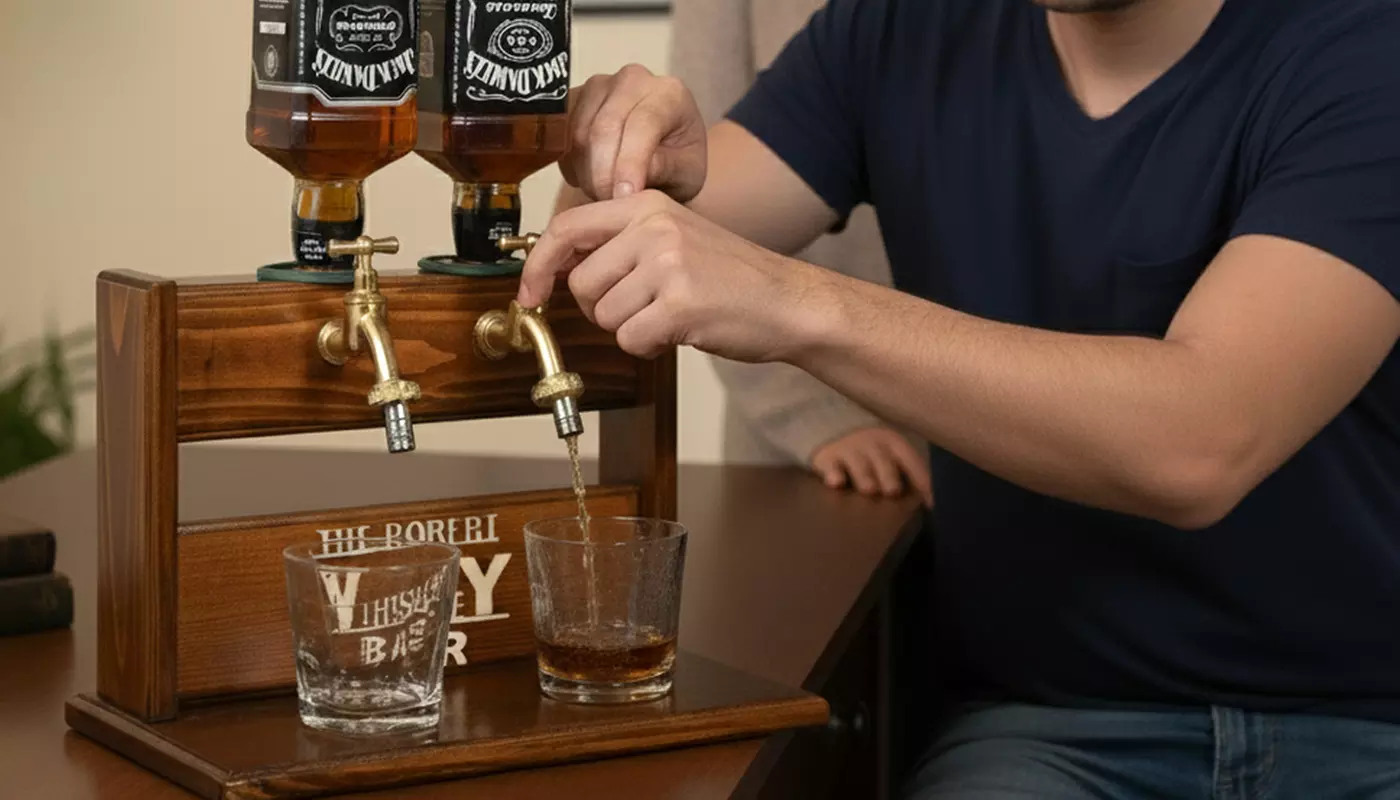 Personalized Whiskey Dispenser - Model 1, 2 or 3
