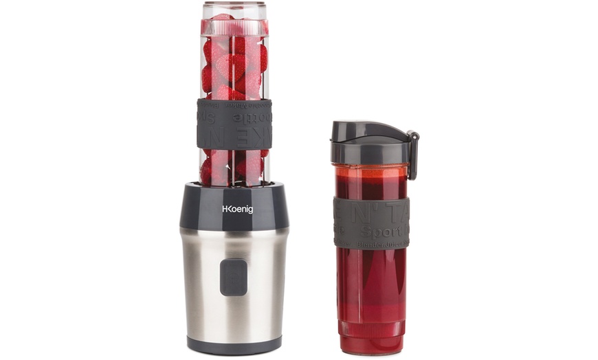 Image 2: Mini blender de 300 W et 4 lames en acier inoxydable