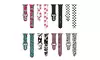 Printed Apple Watch Silicone Band Fruits Polka Dots and Animals