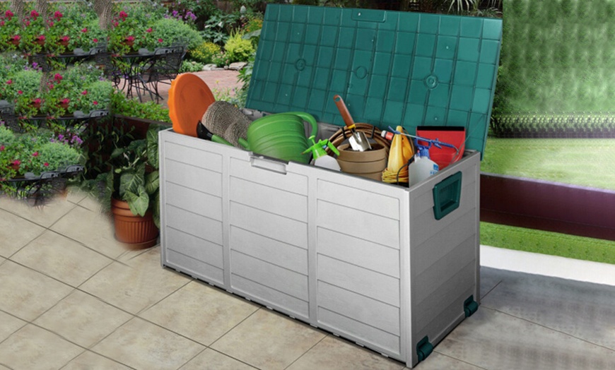 Image 1: Waterproof Garden Storage Box