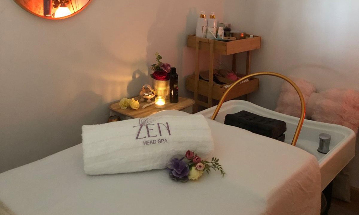 Ritual Head Spa japonés con bebida caliente en Alicante