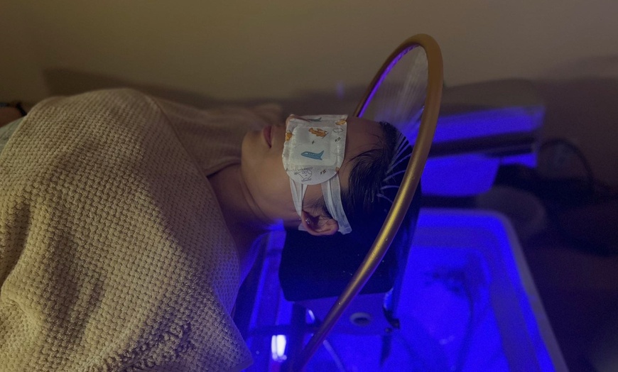 Image 5: 75-Min Luxury Head Spa w/Massage on Upper-Back + Mini-Facial for 1 - 2 (Up To 54% Off)at Wonderland Healing SPA