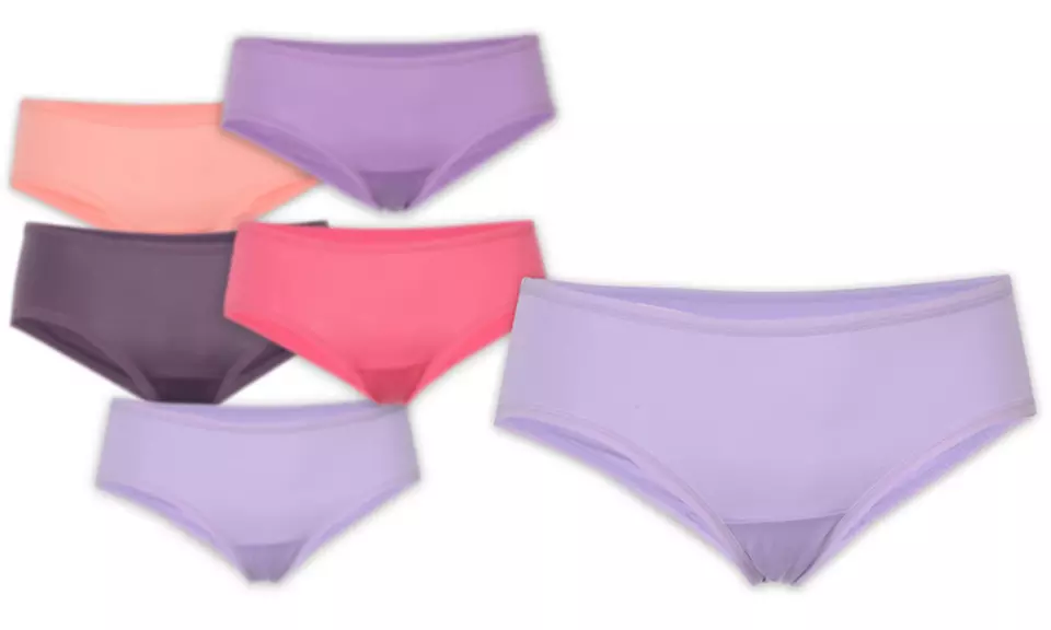 Fruit of the Loom Women's Microfiber Low-Rise Hipsters (12-Pack) - Second Medium