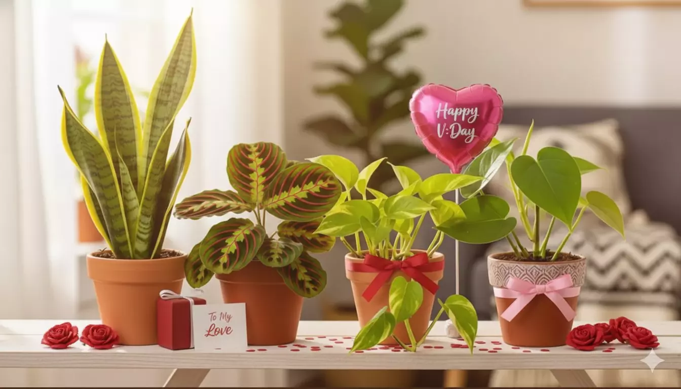 4 Live Plants Bundle in 3" and 4" Sizes: Pet-Friendly & Low-Light Plant Bundles with Free Shipping (Up to 15%Off)