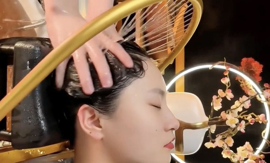 Image 1: Enjoy 60-Mint Head Spa w/ Massage for Single or Couples [Mon- Fri]