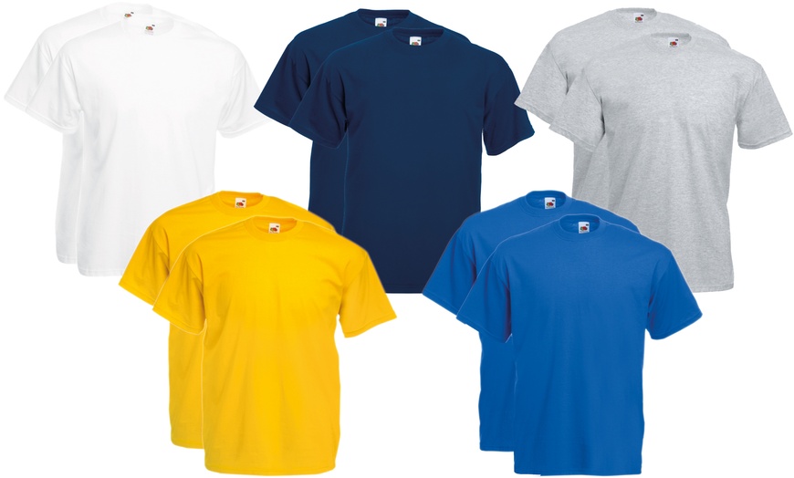 Image 3: 10-Pk Fruit of the Loom T-Shirts