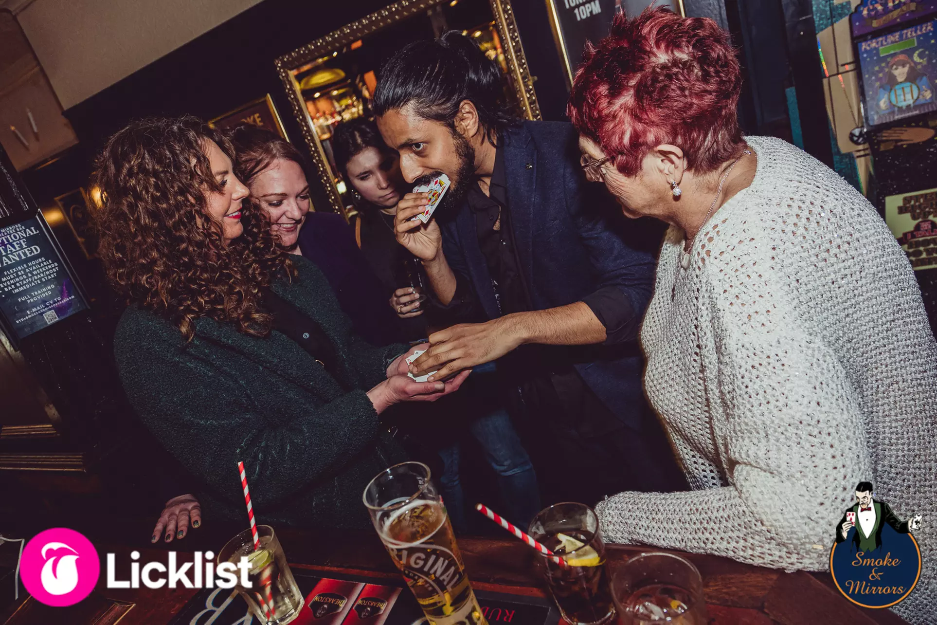 Up to 65% Off on Smoke & Mirrors Magic Show, Dinner & Drinks