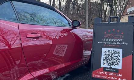 Interior Refresh - Coupe/Sedan - OnDaSpot Mobile Detailing