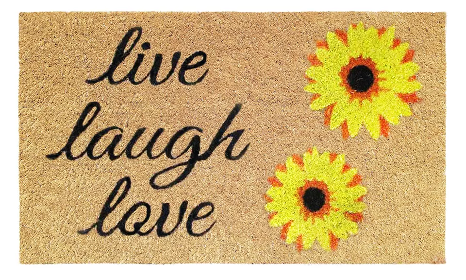 Zerbino in cocco con retro antiscivolo