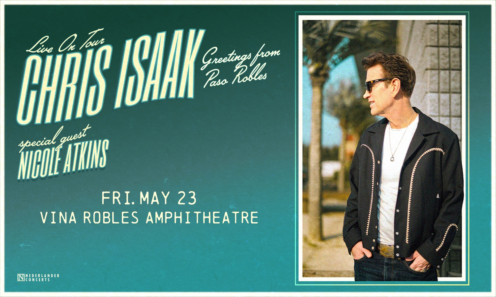 Chris Isaak: Greetings From Paso Robles w/ Nicole Atkins—Up to 51% Off