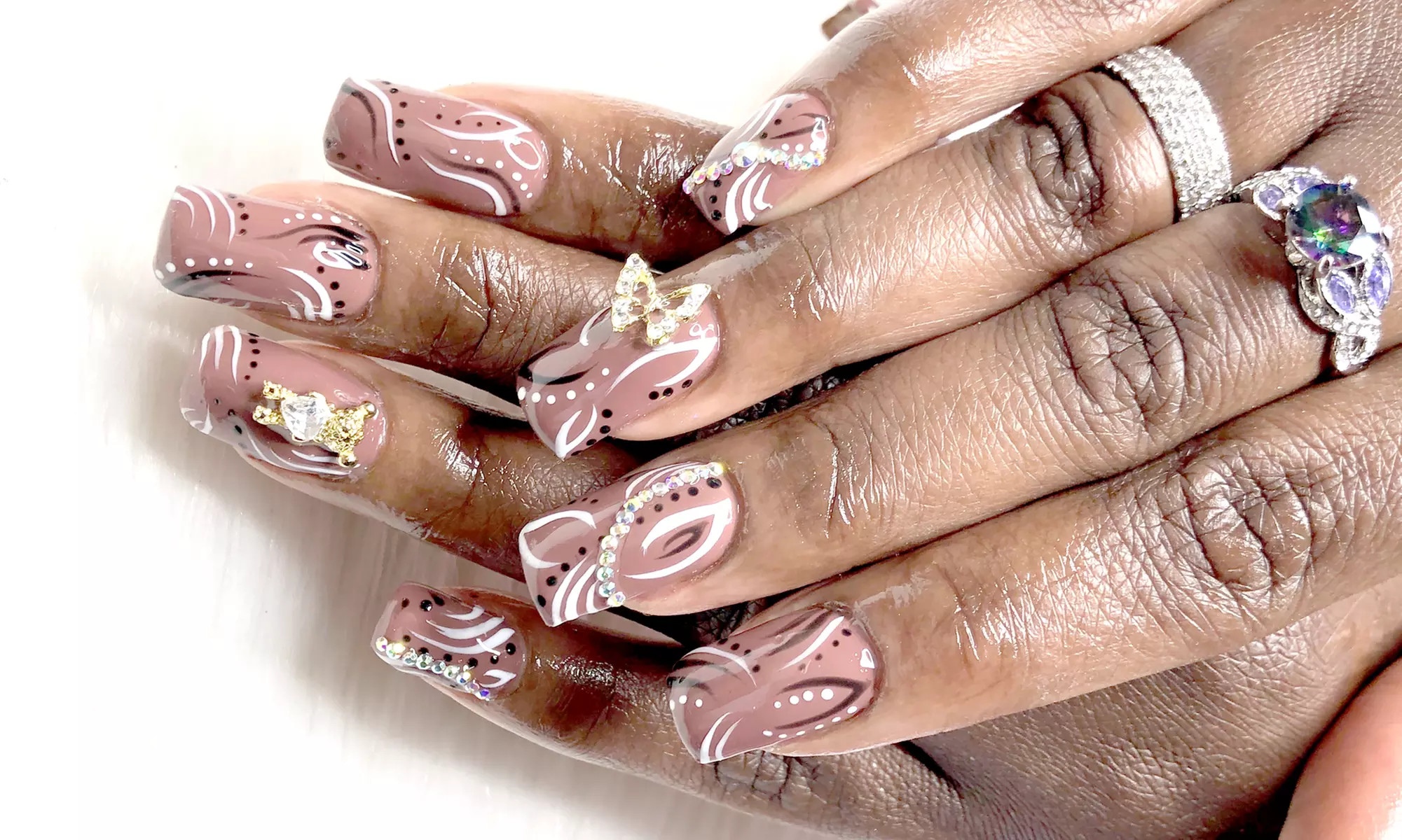 Custom Freestyle Nail Sets in Short, Medium, or Long Lengths