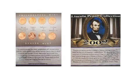 Lincoln Penny Collection Coin Set (8-Piece)